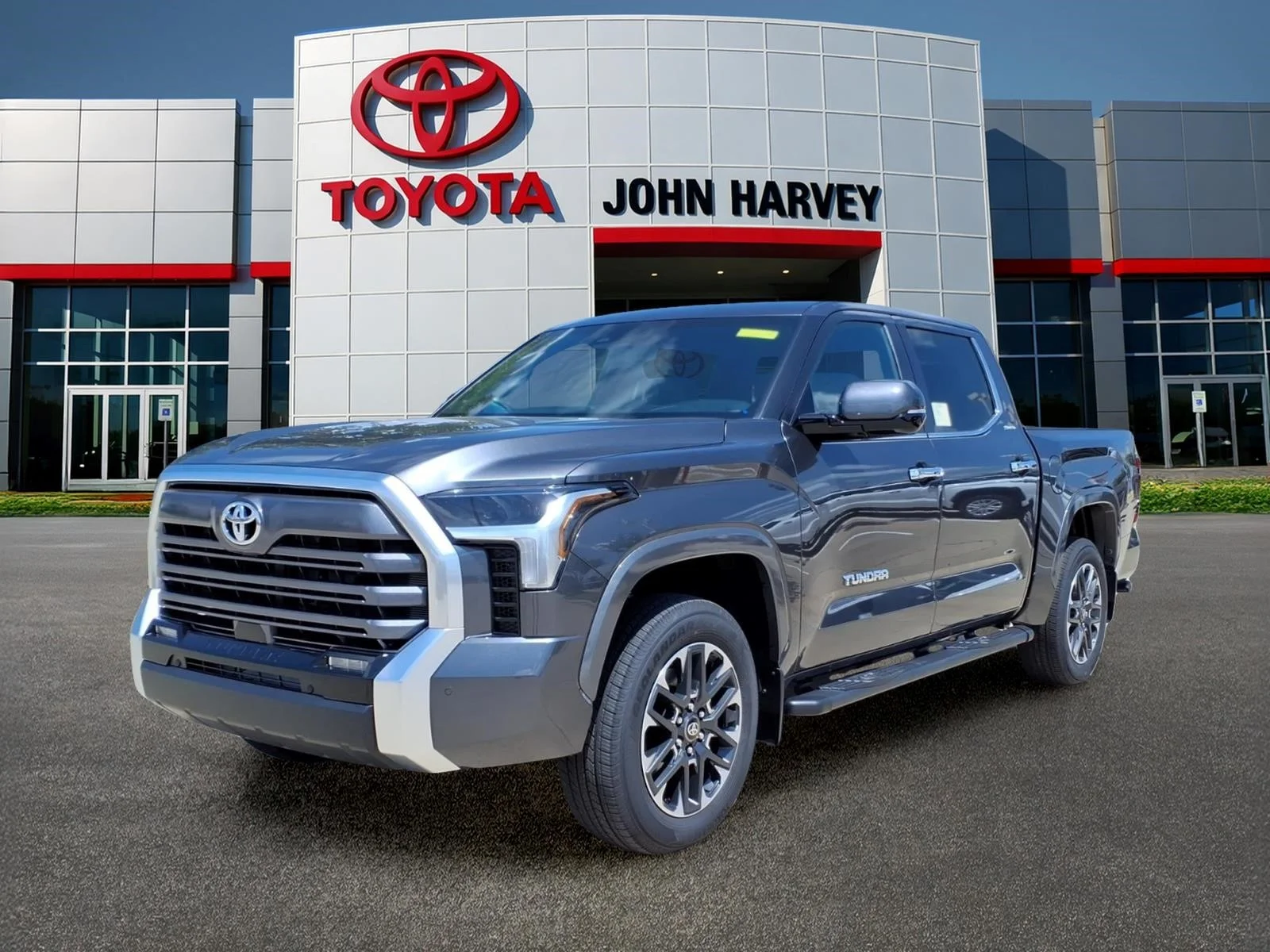 New 2026 Magnetic Gray Metallic Toyota Limited CrewMax 5.5
