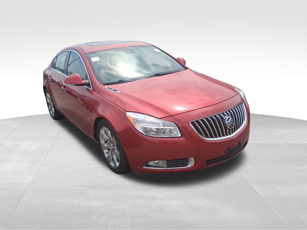 Used 2013 CRYSTAL RED TINTCOAT Buick Turbo Premium 1 image 3