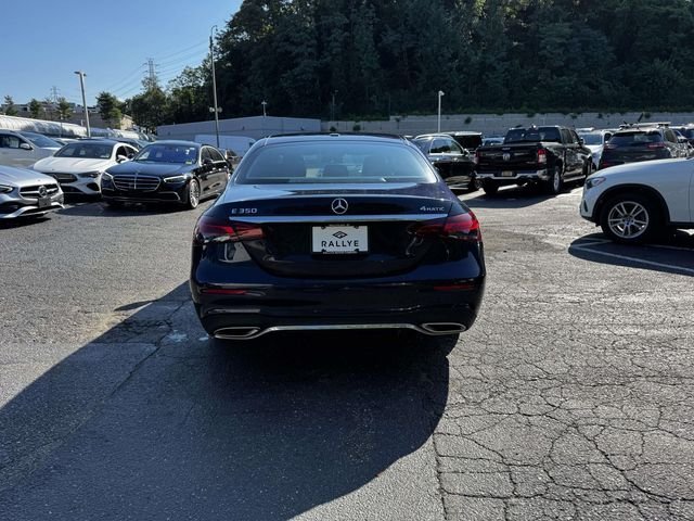 Certified Used 2023 Blue Mercedes-Benz E 350 image 4