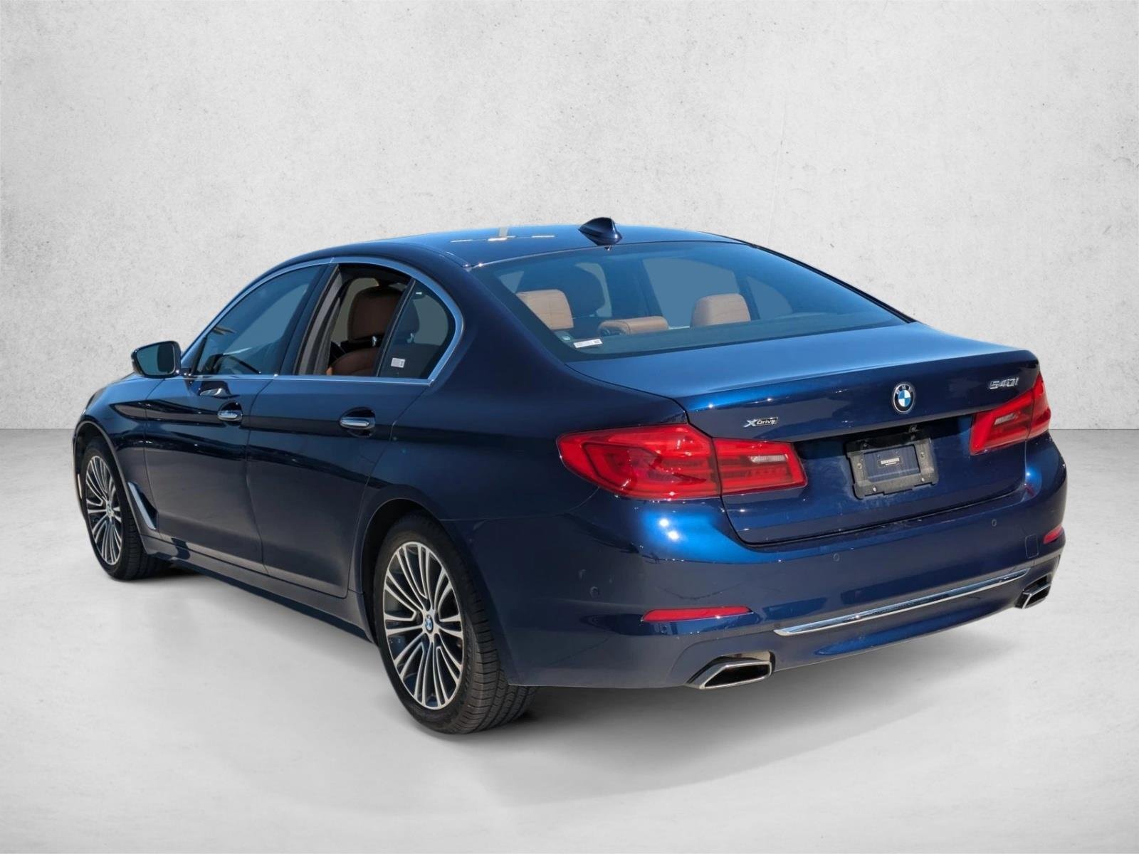Used 2017 Mediterranean Blue Metallic BMW 540i xDrive image 7