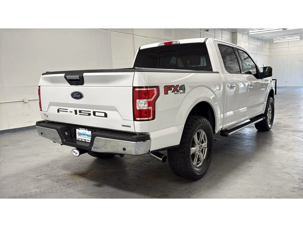Used 2020 Oxford White Ford XLT Super Crew  4x4 3.5L 1 Owner 302A image 7