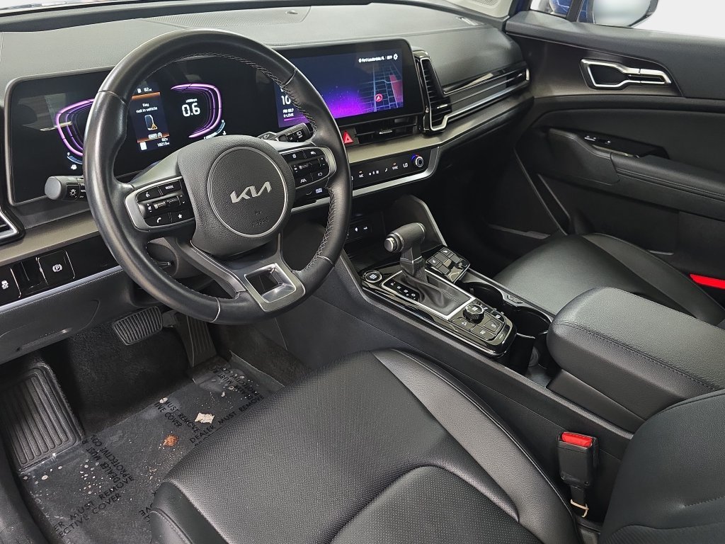 Used 2025 Sapphire Blue Kia EX image 19