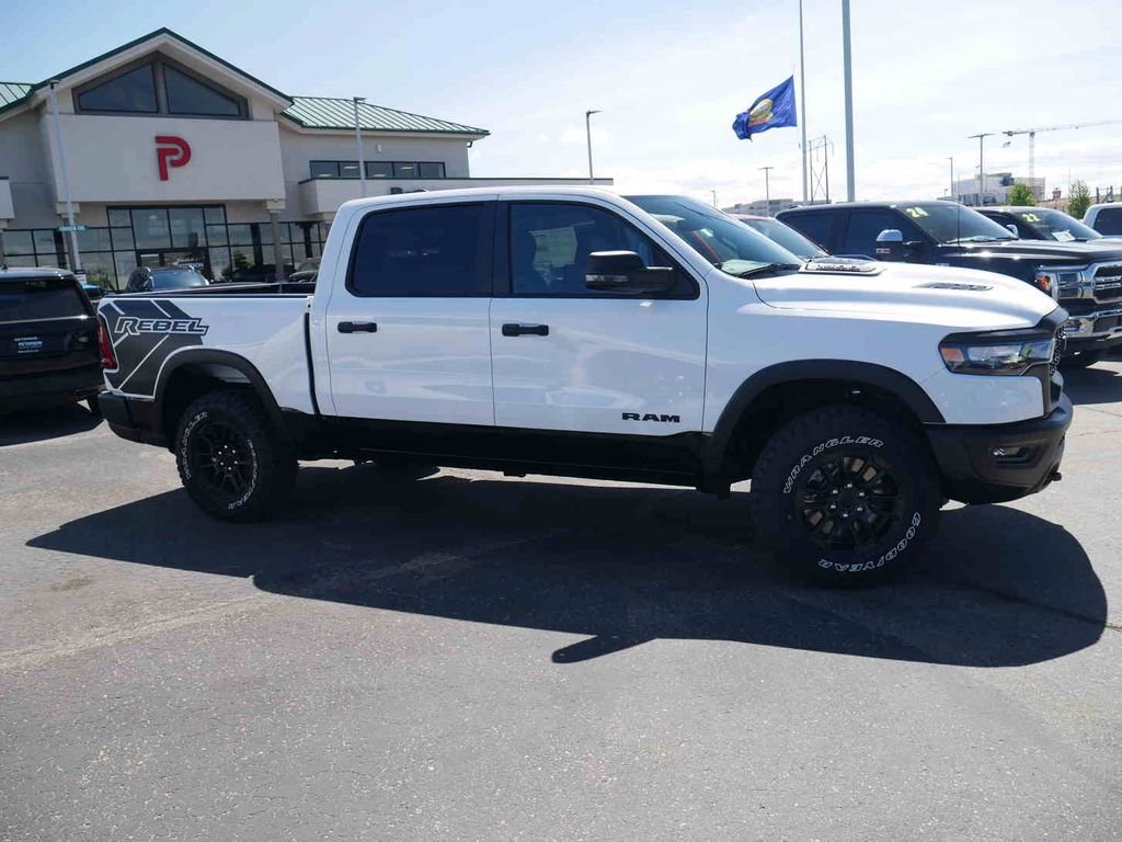 New 2026 Bright White Clear-Coat Exterior Paint RAM REBEL image 24