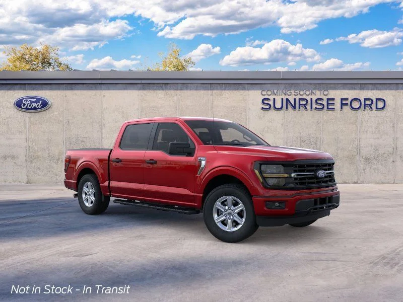 New 2026 Ruby Red Metallic Tinted Clearcoat Ford XLT image 7
