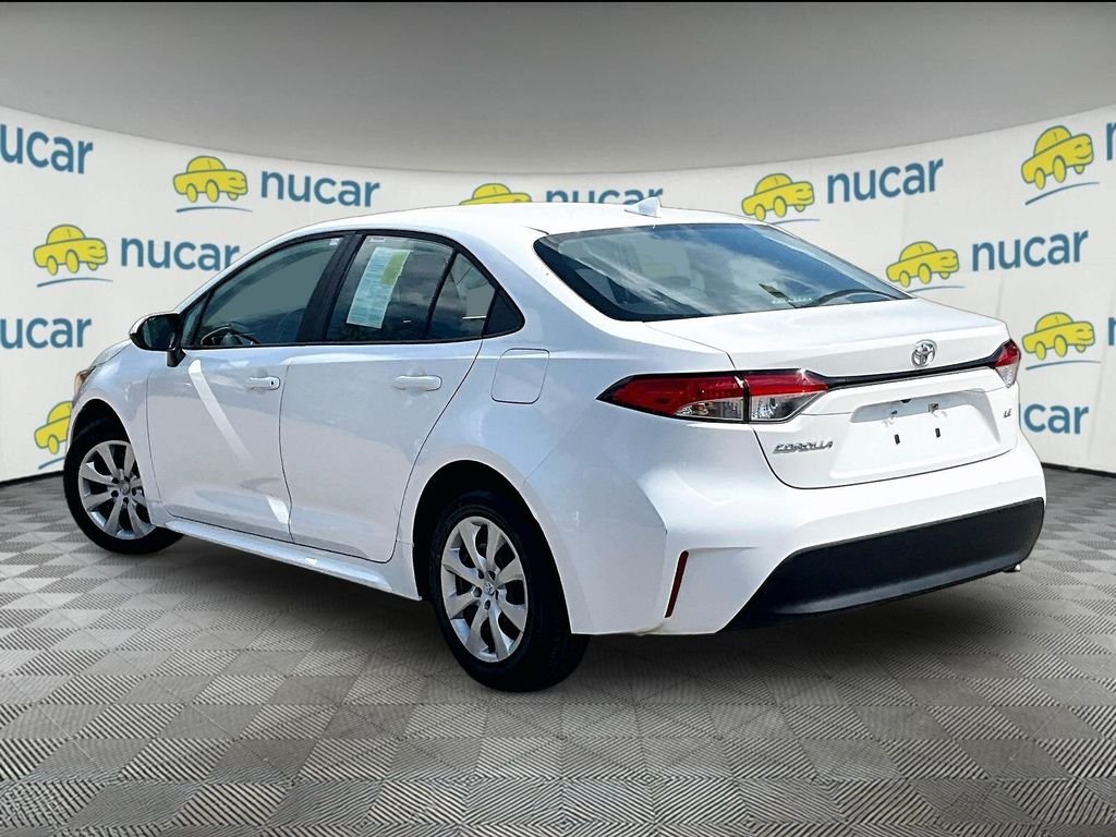 Certified Used 2024 White Toyota LE image 3