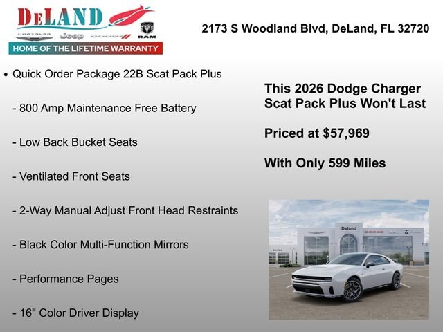 New 2026 White Knuckle Exterior Paint Dodge Scat Pack Plus image 6