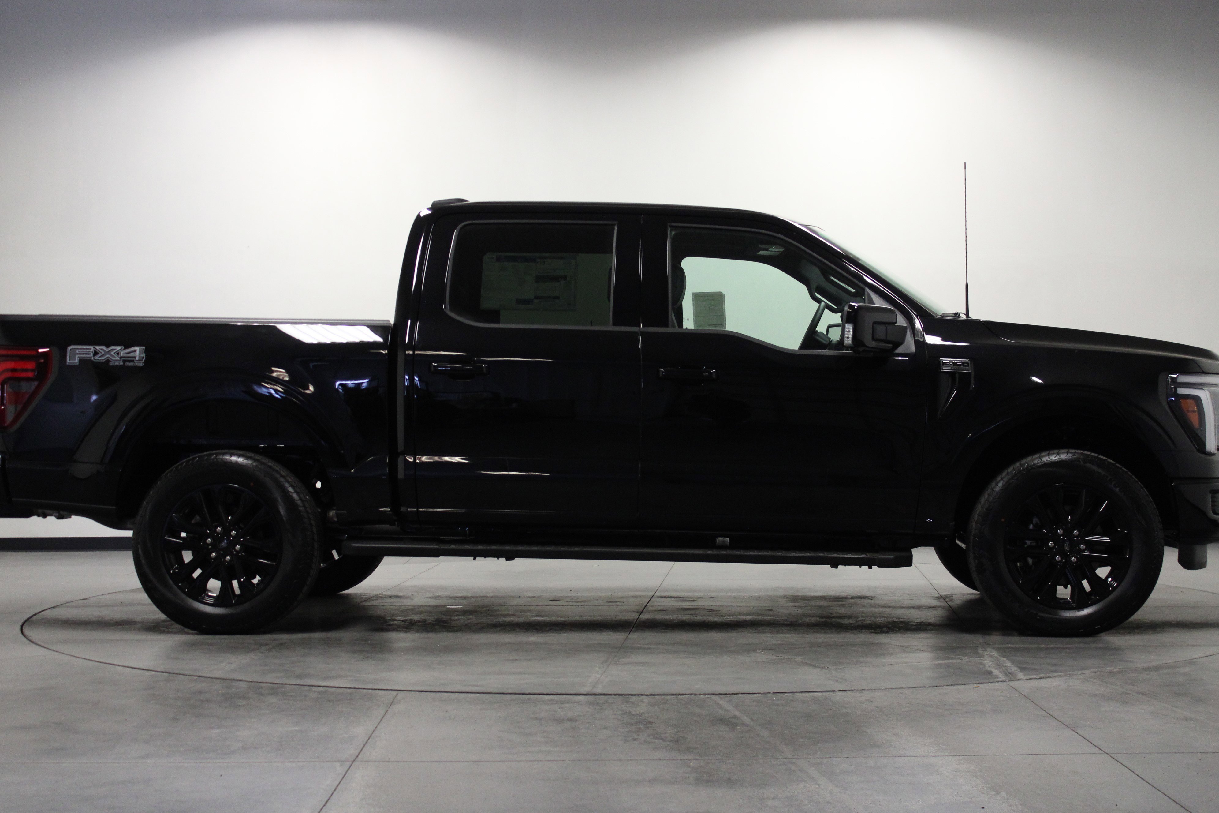 New 2026 Agate Black Metallic Ford LARIAT image 3