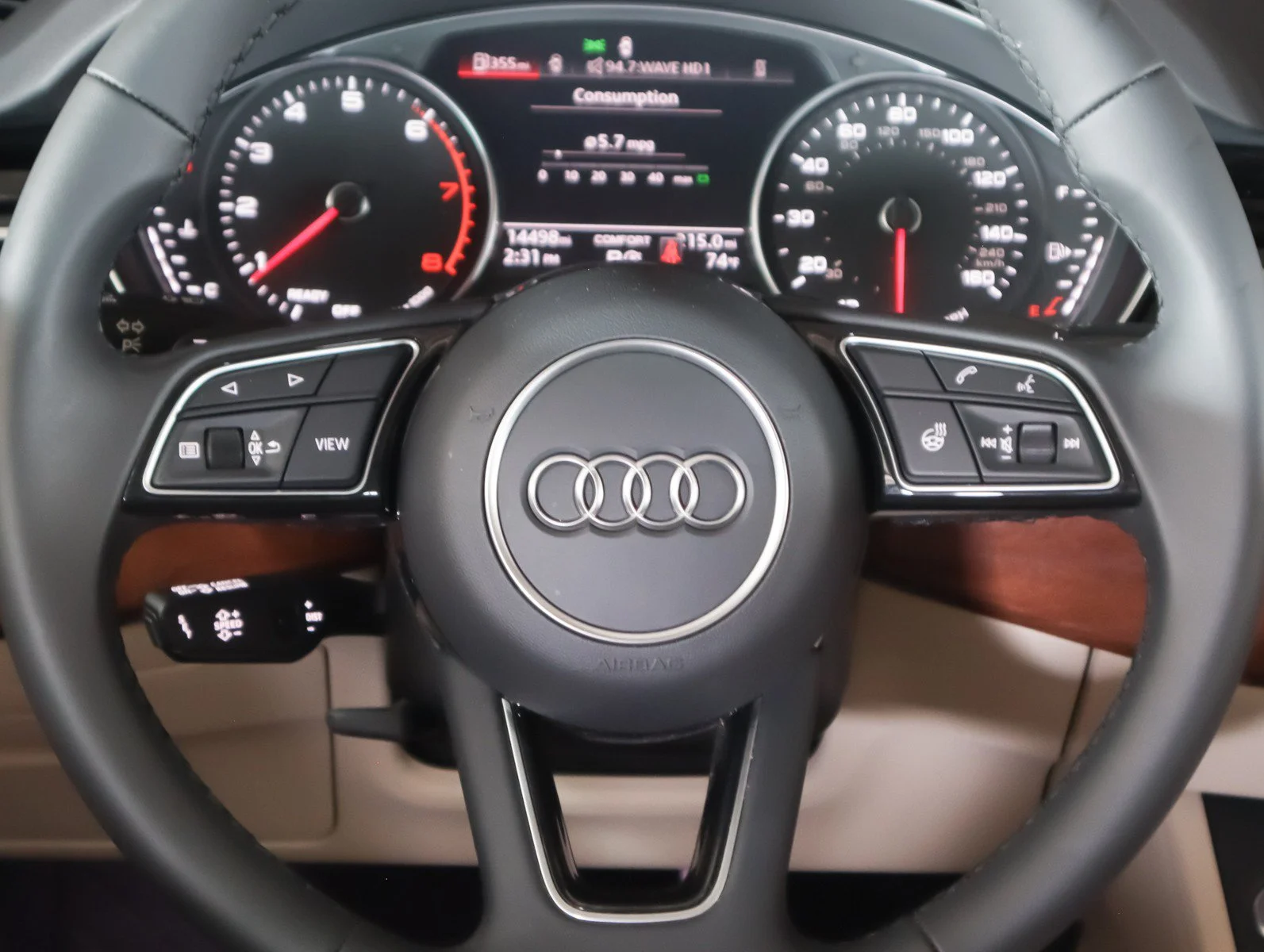 Used 2023 Mythos Black Metallic Audi Premium image 20