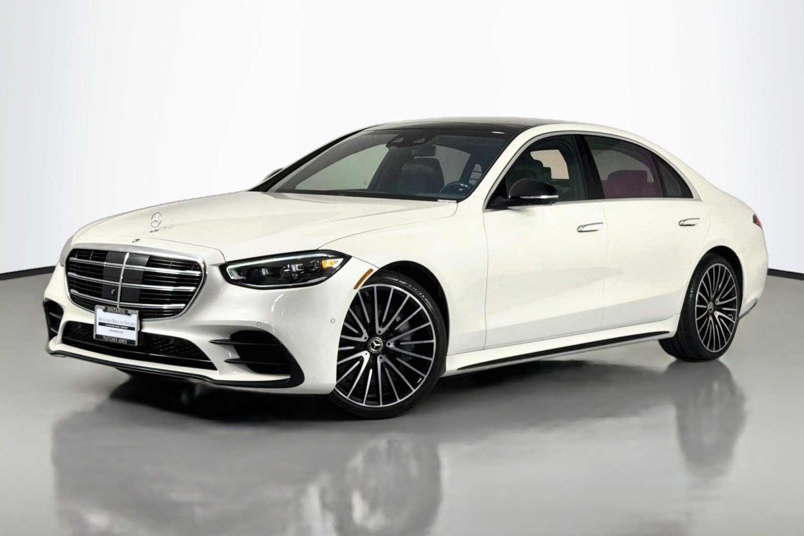 Certified Used 2021 designo Diamond White Mercedes-Benz S 580 image 1