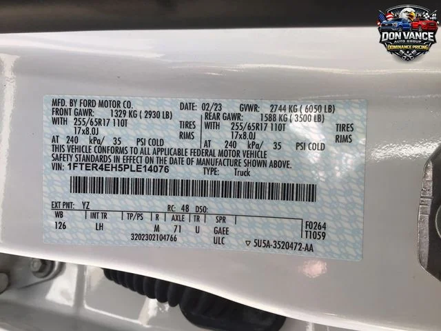 Used 2023 White Ford XLT image 29