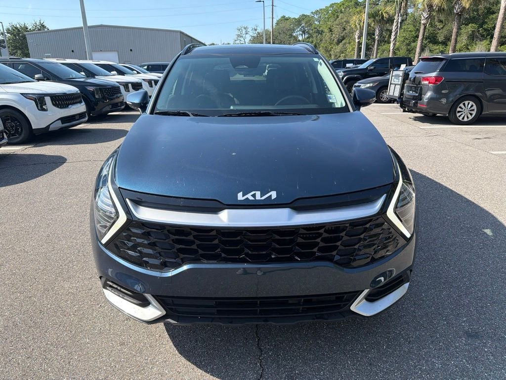 Certified Used 2025 Blue Kia EX image 2