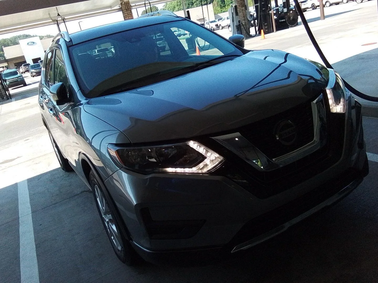 Used 2020 Gun Metallic Nissan SV image 1