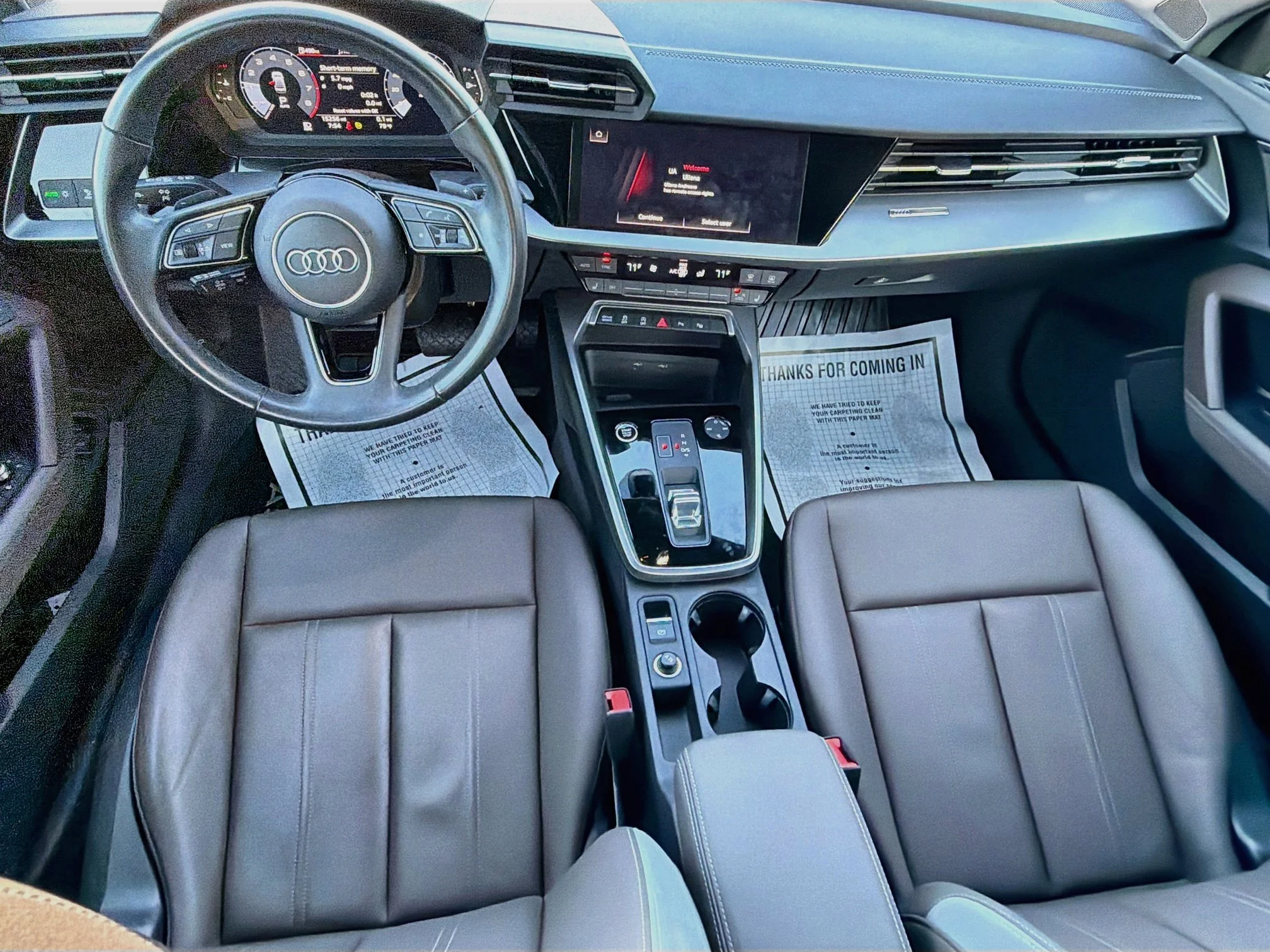 Used 2024 Black Metallic Audi Premium image 14