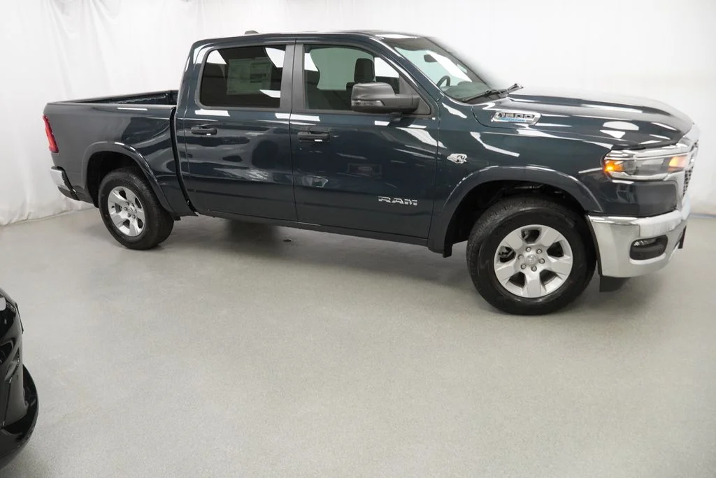 New 2026 Forged Blue Metallic Exterior Paint RAM Big Horn/Lone Star image 9