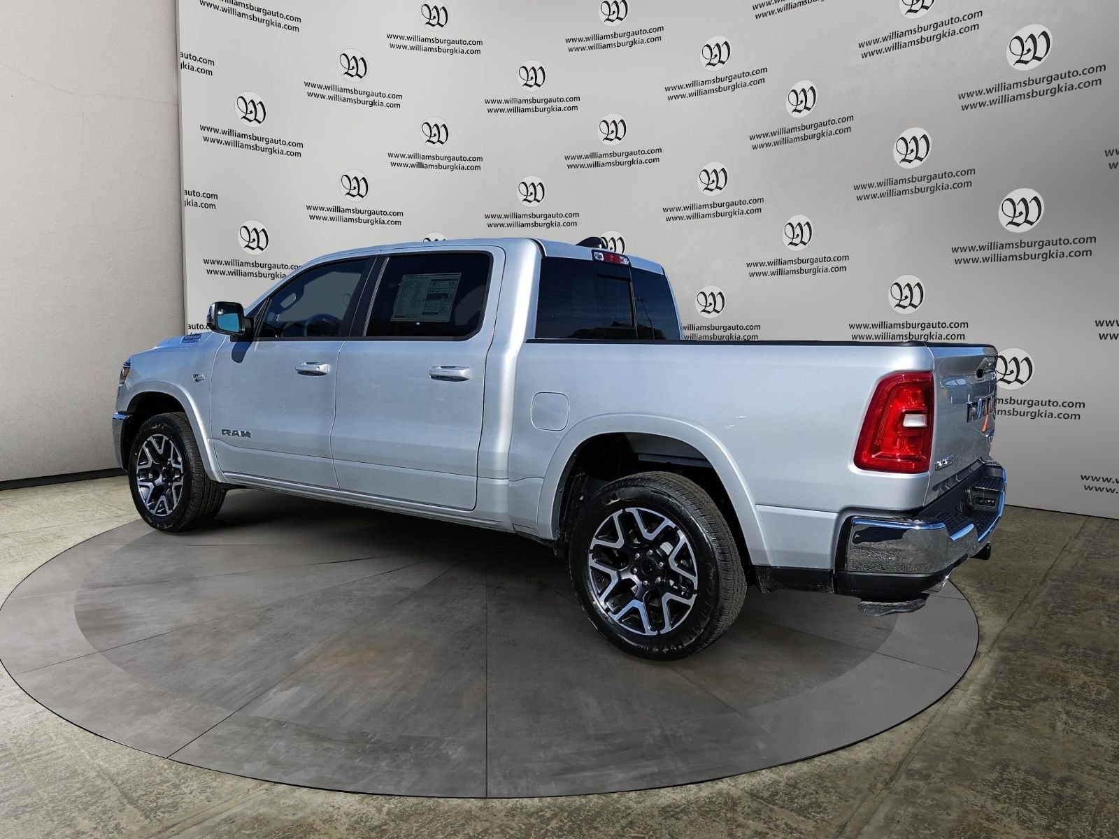New 2026 Silver Zynith Exterior Paint RAM Laramie image 3