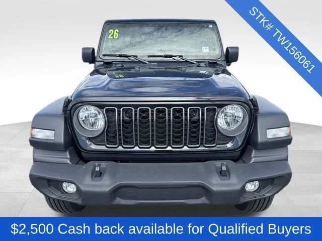 New 2026 Black Clear-Coat Exterior Paint Jeep Sport image 2