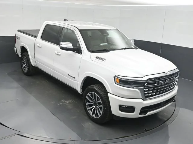 New 2027 Ivory White Tri-Coat Pearlcoat RAM Limited image 44