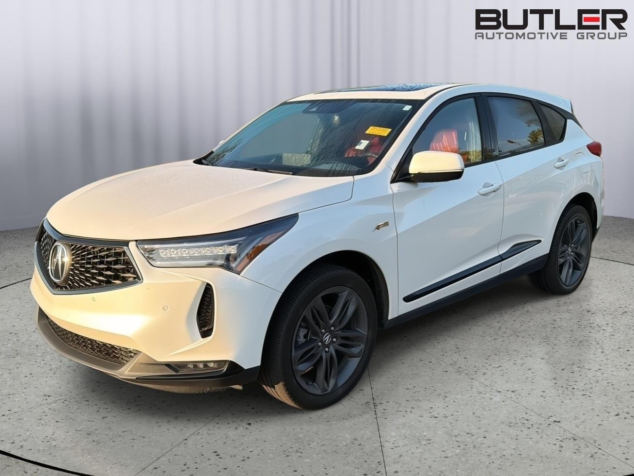 Used 2023 Platinum White Pearl Acura w/A-SPEC image 2