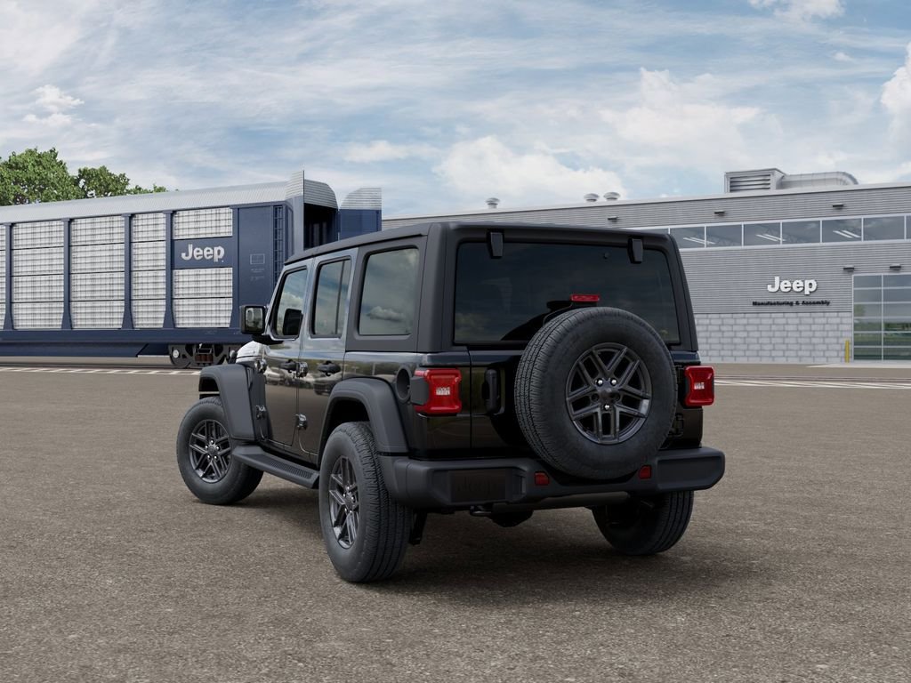New 2026 Black Clearcoat Jeep Sport S image 3