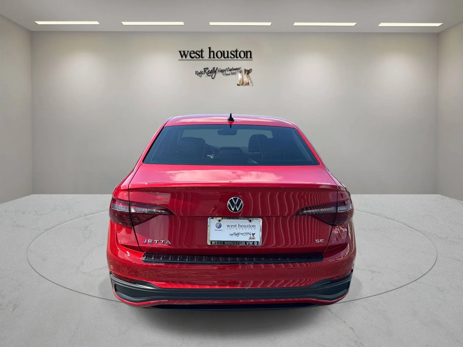 Used 2024 Kings Red Metallic Volkswagen SE Auto image 6