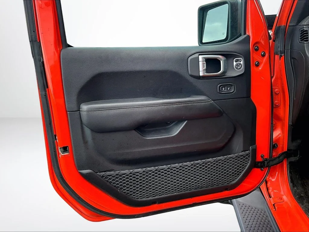 Used 2018 Orange Jeep Unlimited Sahara image 22