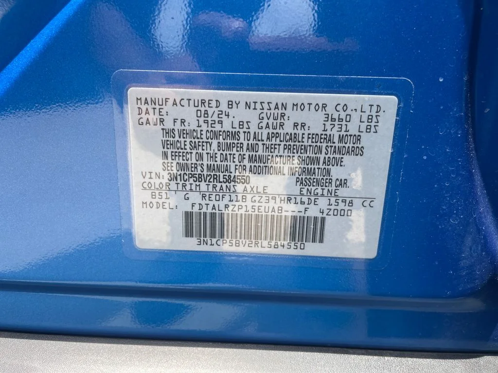 Certified Used 2024 Blue Nissan S image 30