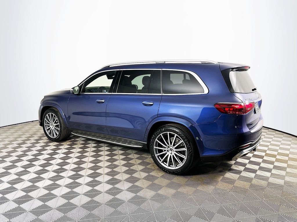 Certified Used 2024 Blue Mercedes-Benz GLS 580 image 4