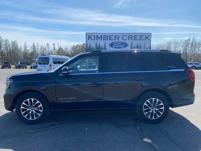 Used 2025 Ford Expedition Platinum with VIN 1FMJU1M84SEA26911 for sale in Pine River, Minnesota