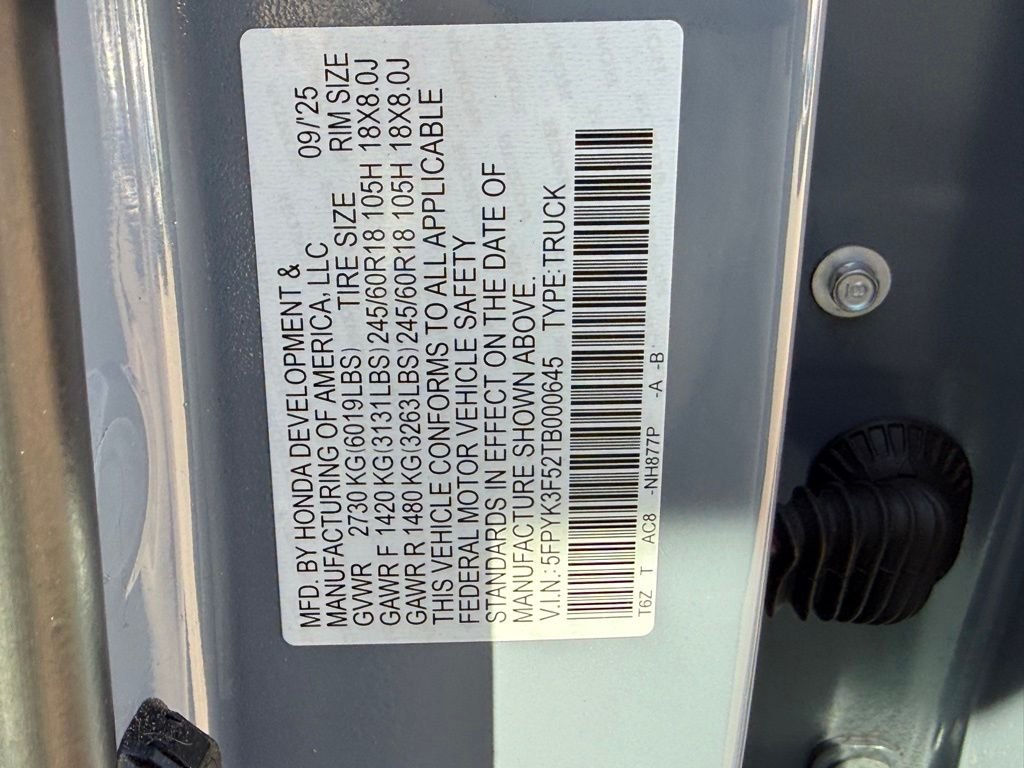 Used 2026  Honda RTL image 29