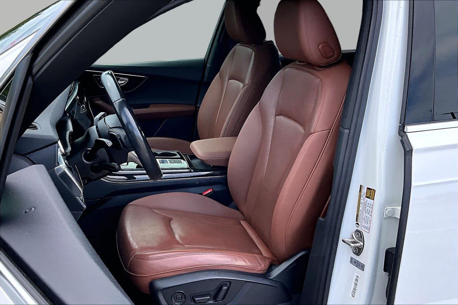 Used 2021 Carrara White Audi Premium Plus image 8