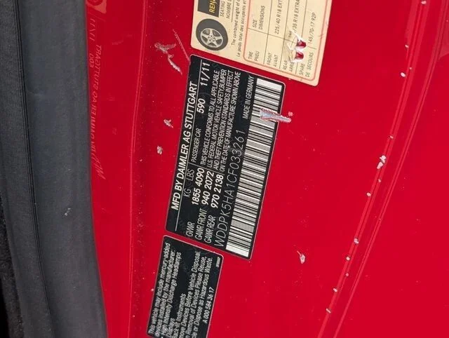 Used 2012 Red Mercedes-Benz SLK 350 image 24