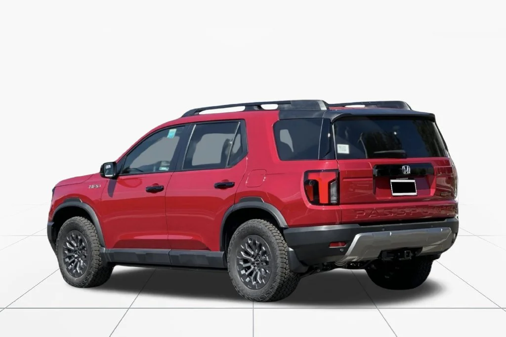New 2026 Radiant Red Metallic II Honda TrailSport Blackout image 6