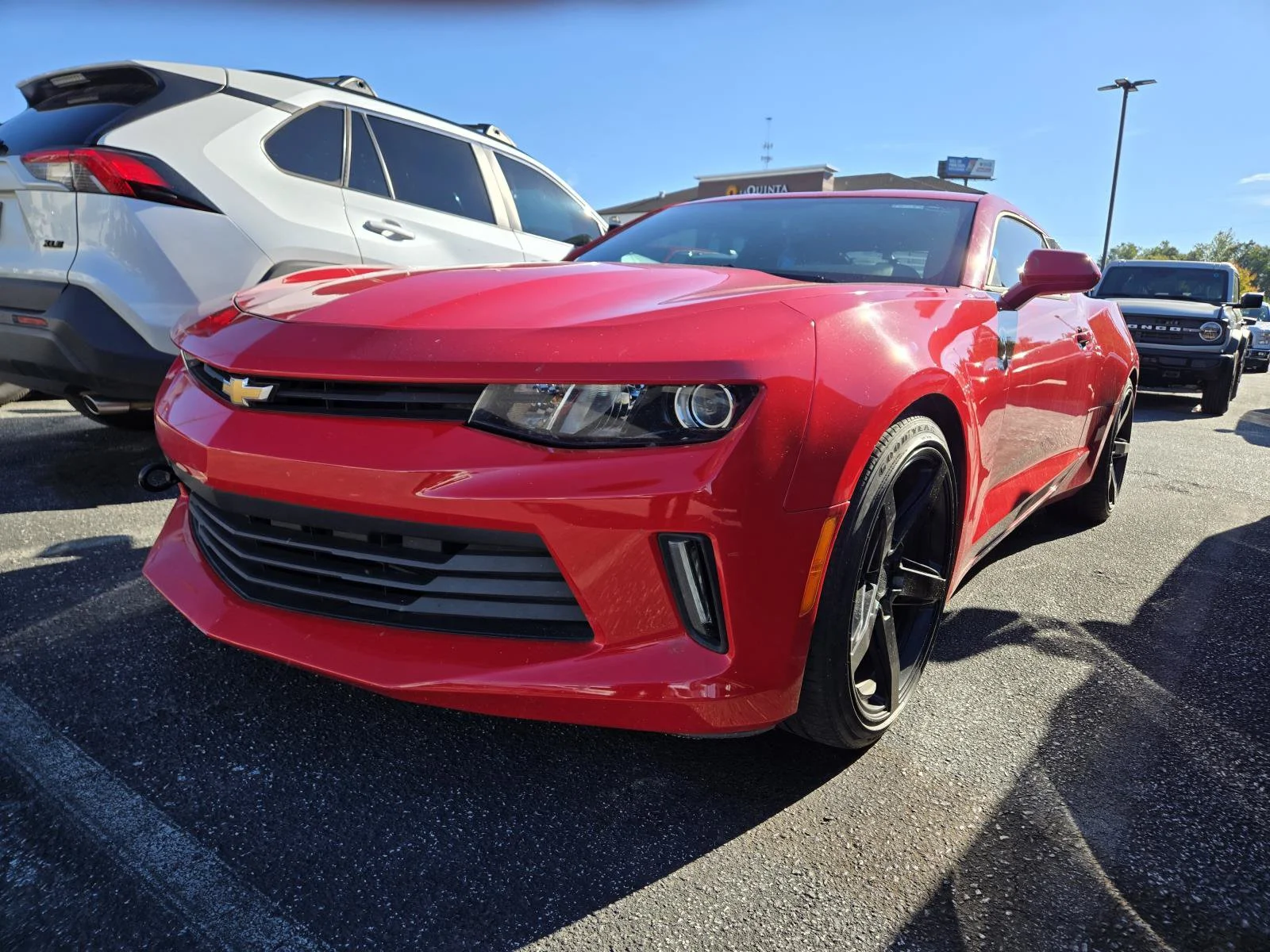 Used 2018 Red Hot Chevrolet 1LT image 1