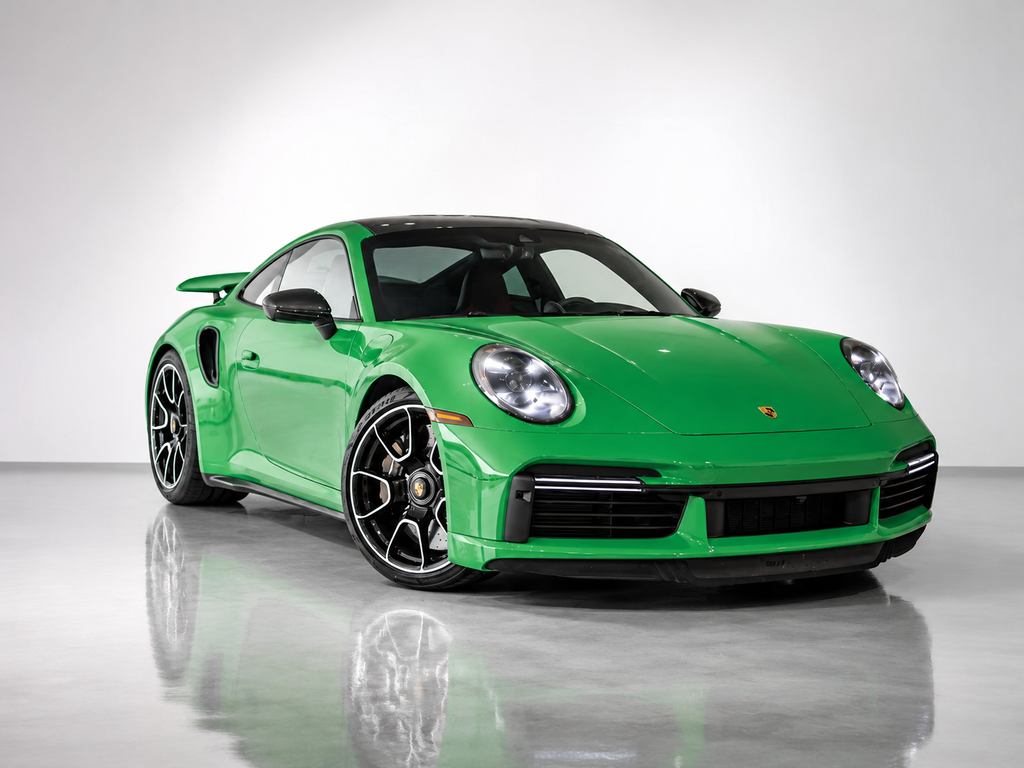 Used 2023 Green Porsche Turbo S image 3