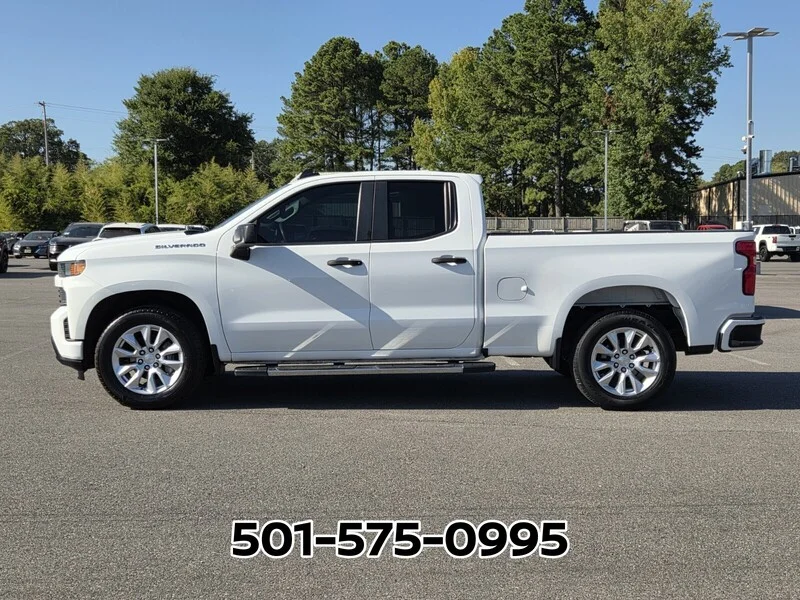 Used 2021 Summit White CHEVROLET 2WD DOUBLE CAB 147" CUSTOM image 2