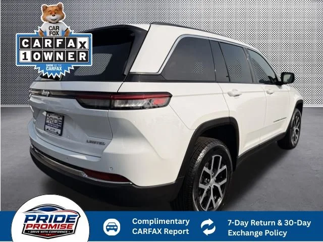 Used 2025 White Jeep Limited image 6