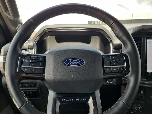 Used 2024 Antimatter Blue Metallic Ford Platinum 4x4 SuperCrew Cab 5.5 ft. box 145 in. WB image 18