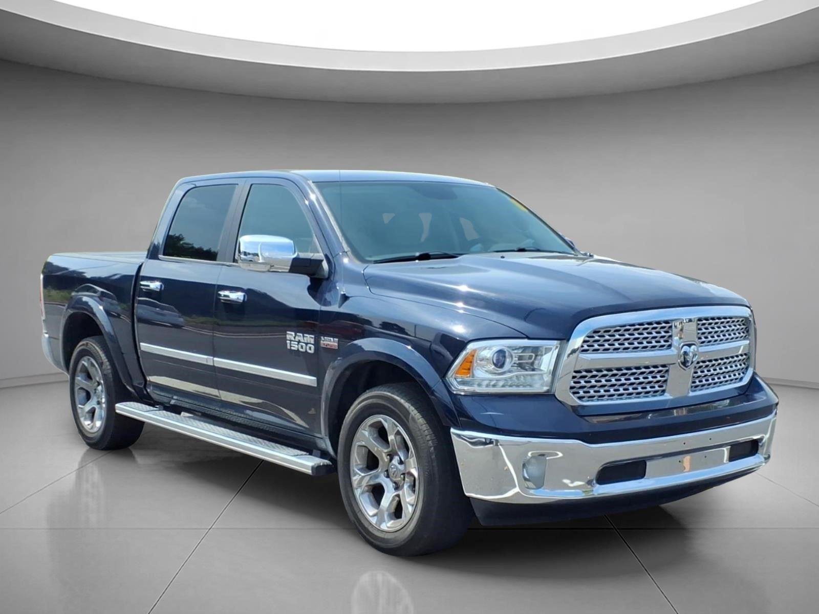 Used 2017 Blue Streak Pearlcoat Ram Laramie image 1