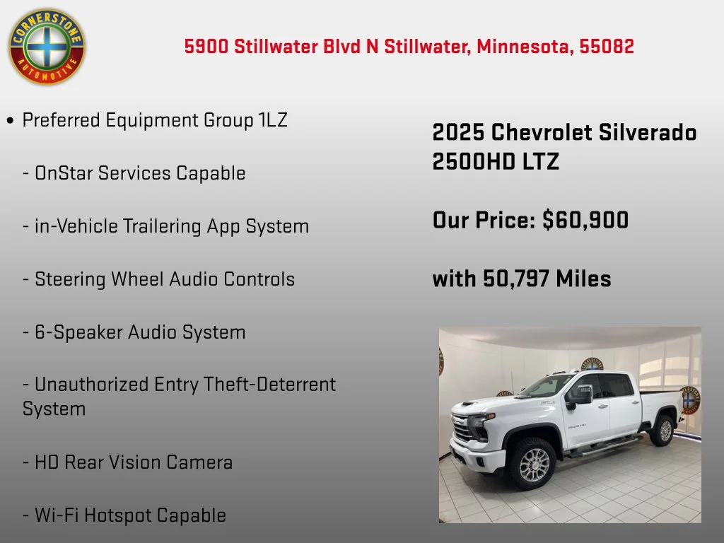 Used 2025 White Chevrolet LTZ image 30