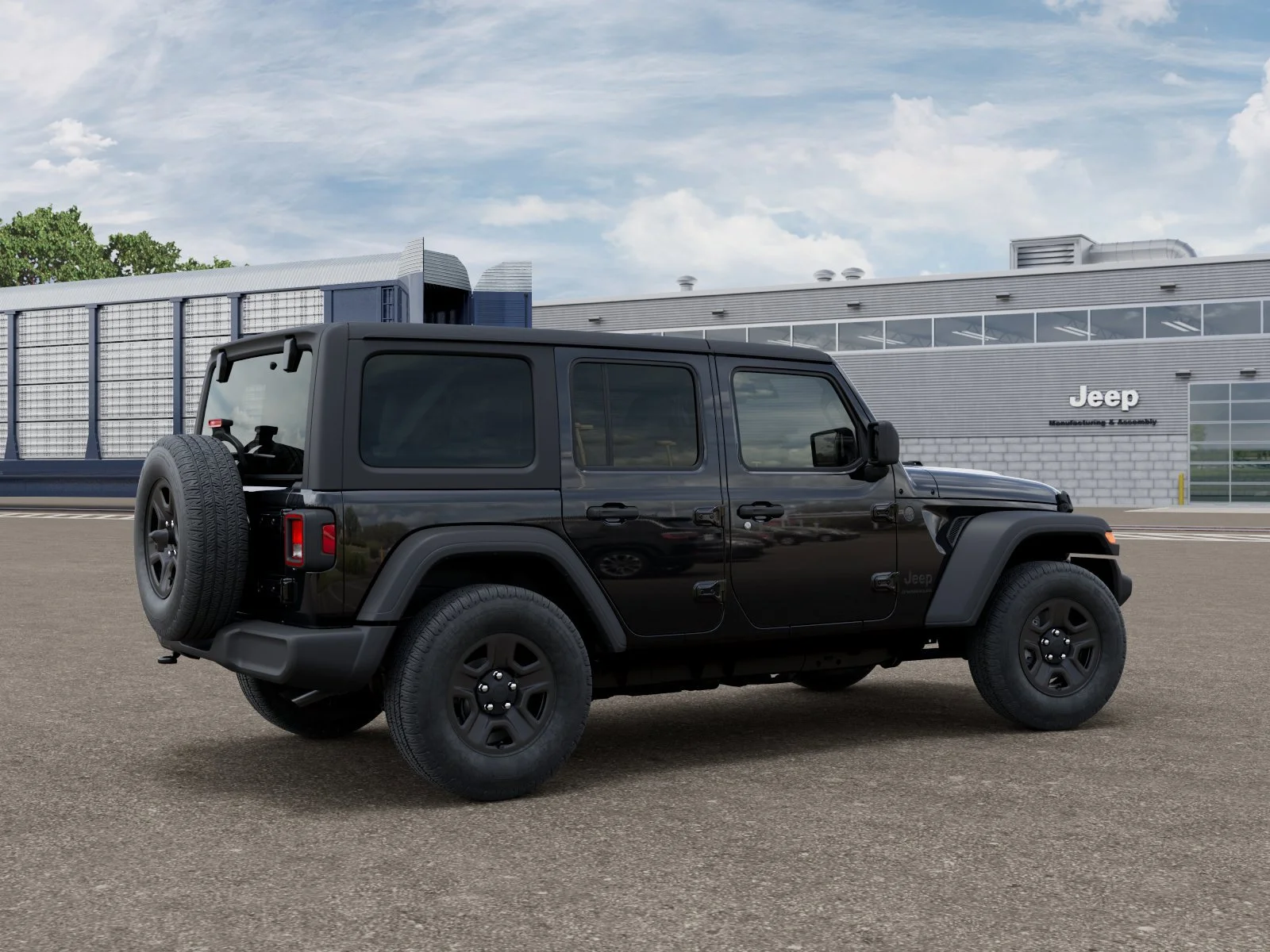 New 2026 Black Clearcoat Jeep Sport image 4