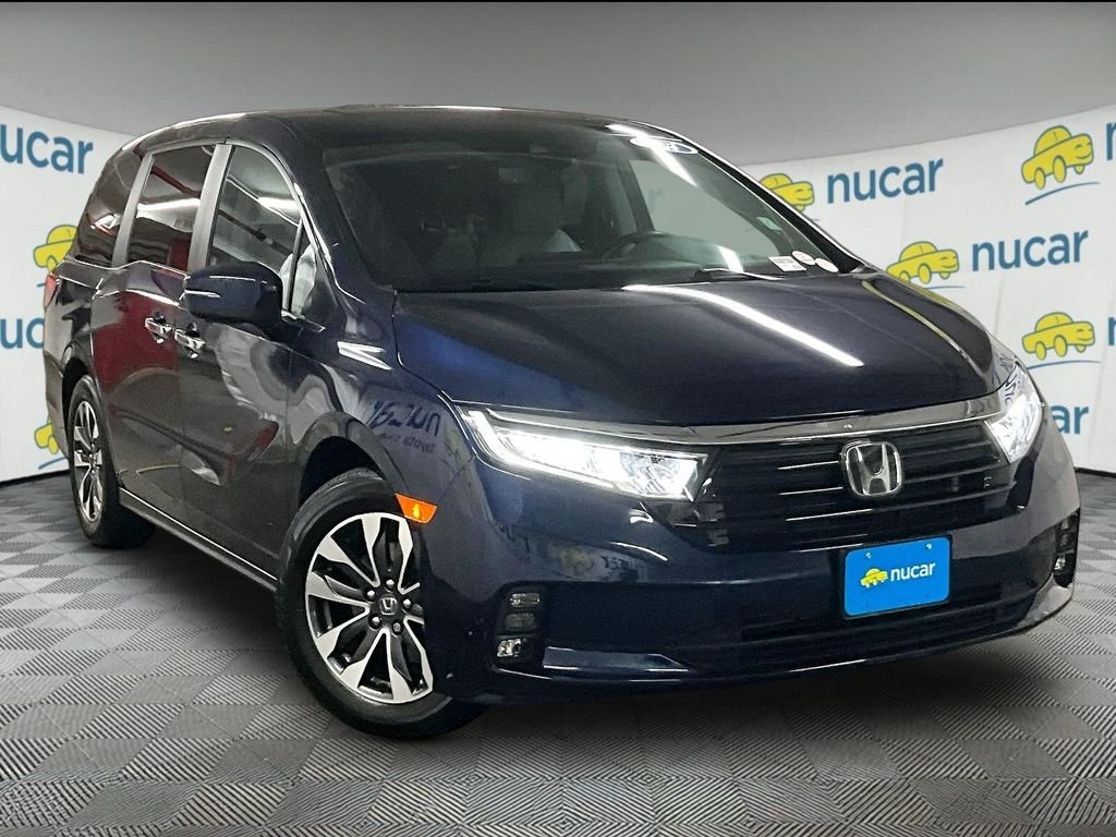Used 2024 Blue Honda EX-L image 1