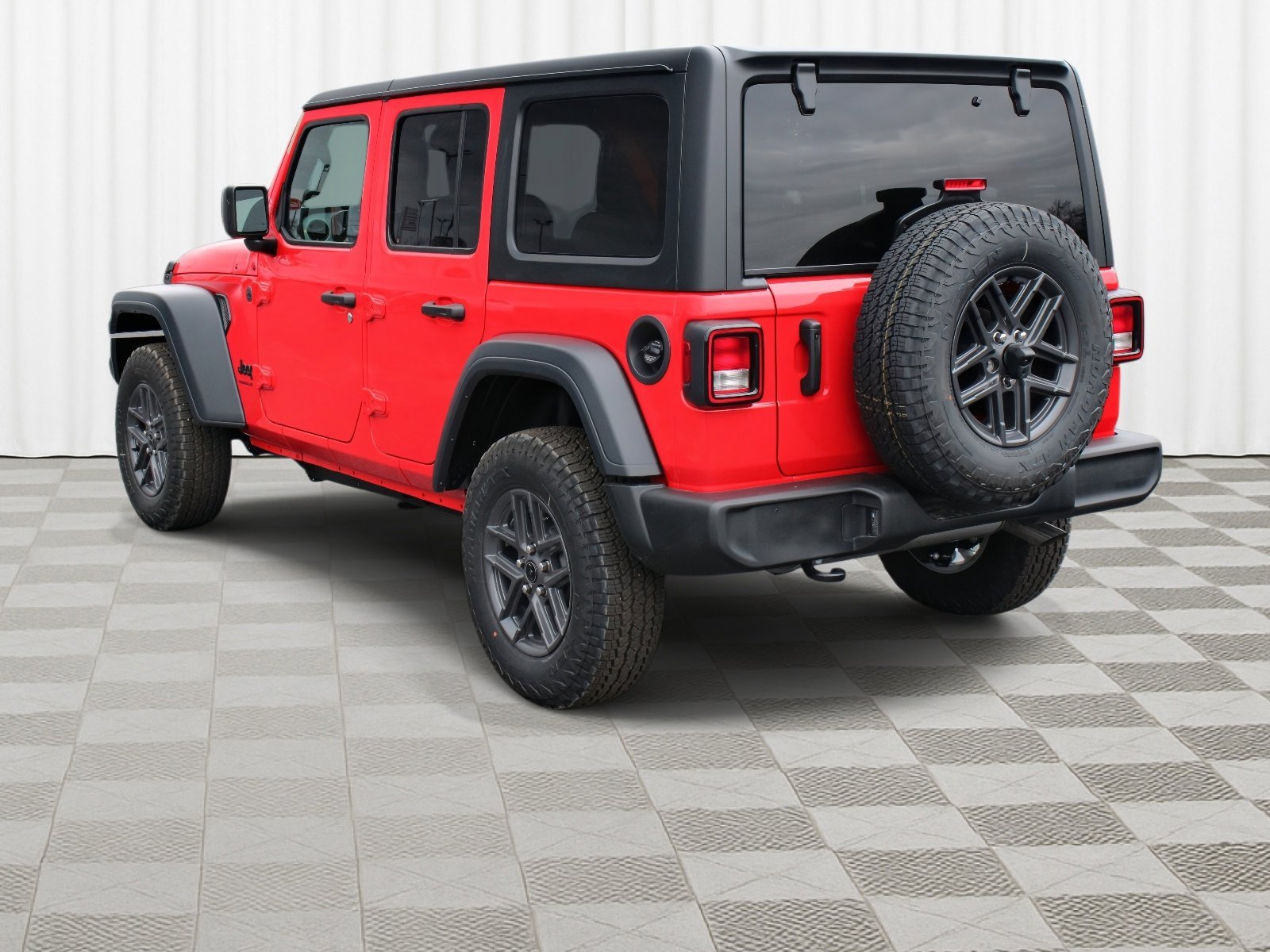 New 2026 Firecracker Red Clear-Coat Exterior Paint Jeep Sport S image 32