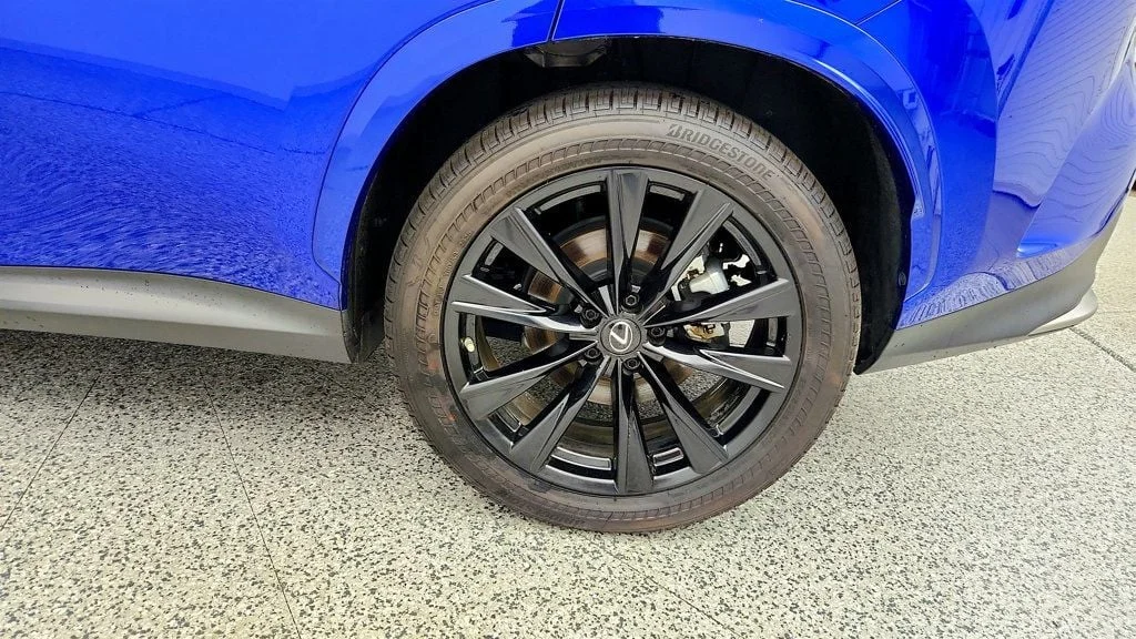 Used 2022 Ultrasonic Blue Mica 2.0 Lexus NX 450h+ F SPORT AWD w/ Panoramic View Monitor & 6.6kW Charger image 9