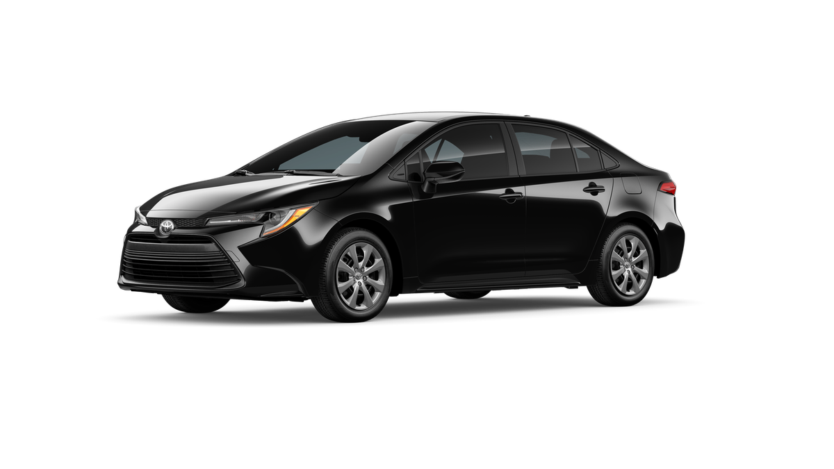 New 2026 Midnight Black Metallic Toyota LE image 2