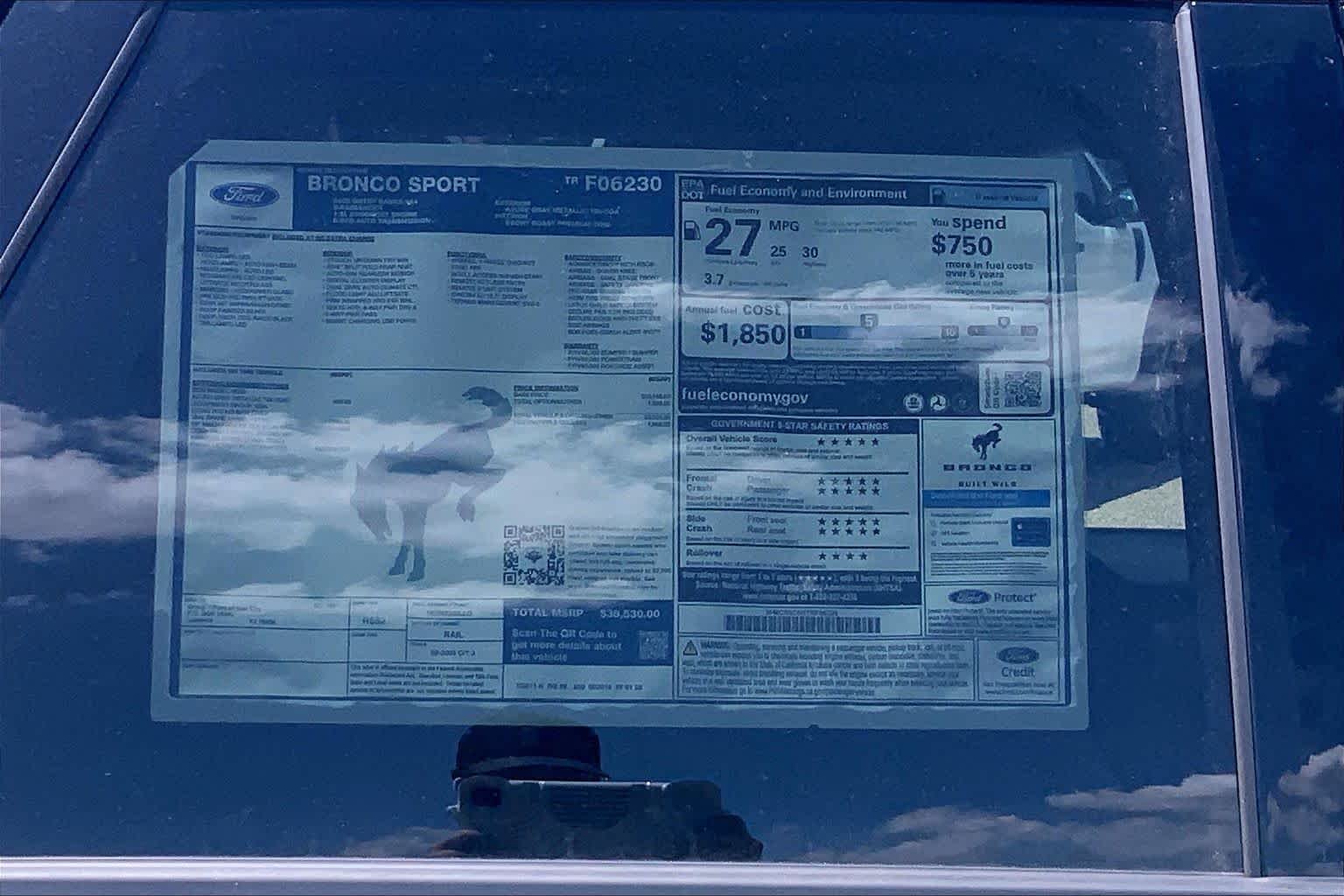 New 2026 Azure Gray Metallic Tri-Coat Ford Outer Banks® image 22