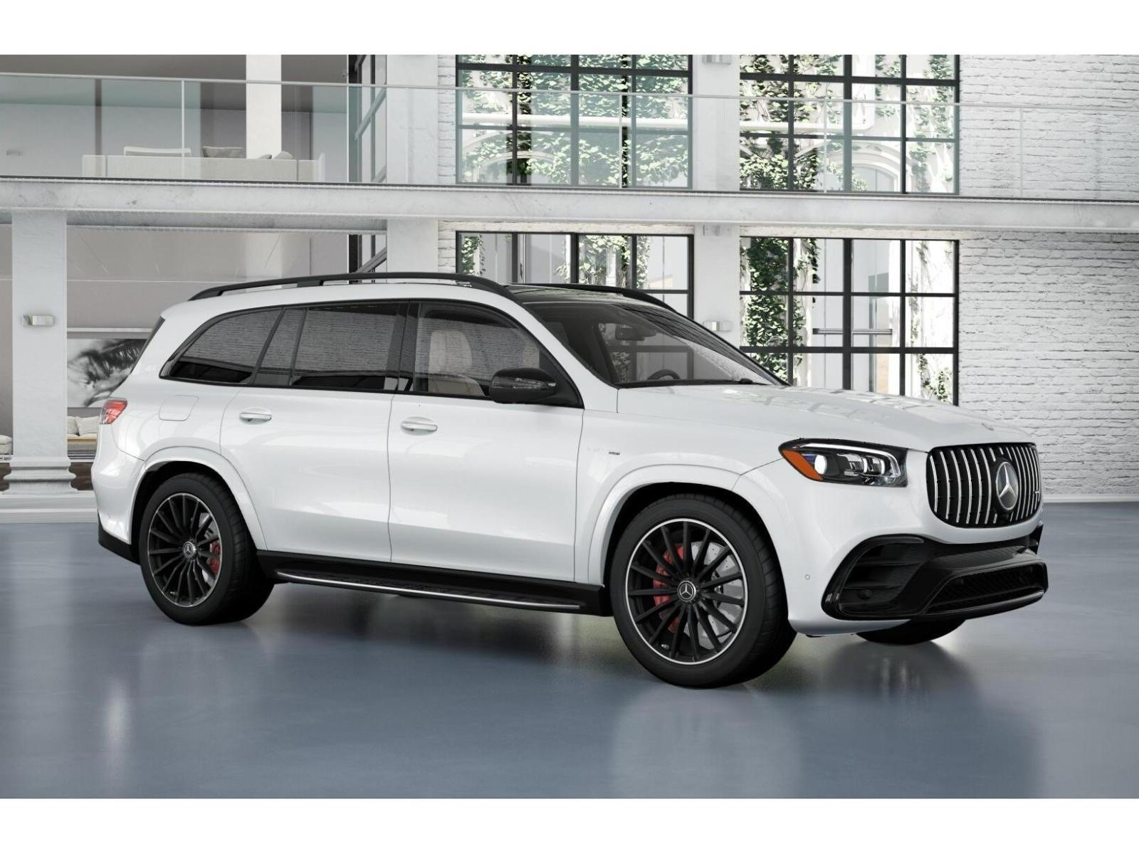 New 2026 MANUFAKTUR Moonlight White Metallic Mercedes-Benz GLS 63 AMG® 4D Sport Utility 4MATIC®  image 13