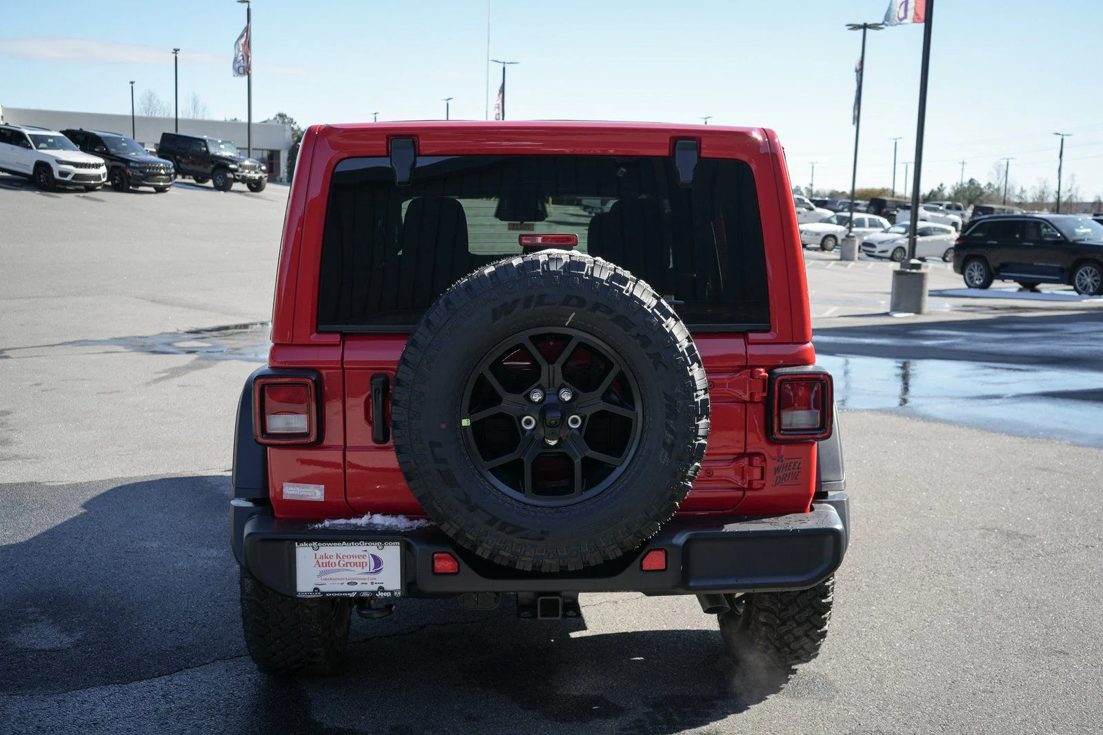 New 2026 Red Jeep Willys image 8