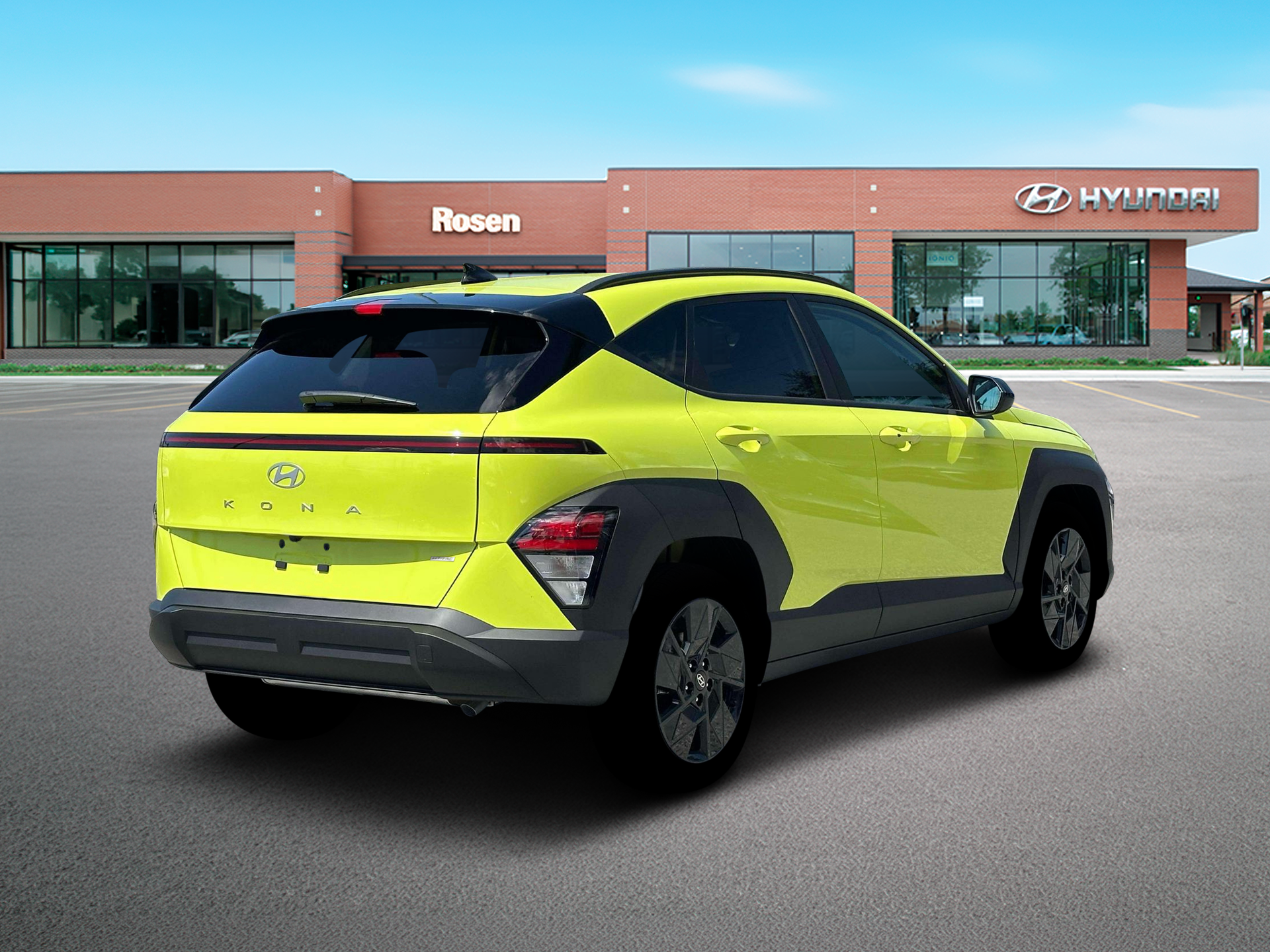 New 2026 Yellow Hyundai SEL Sport AWD image 7