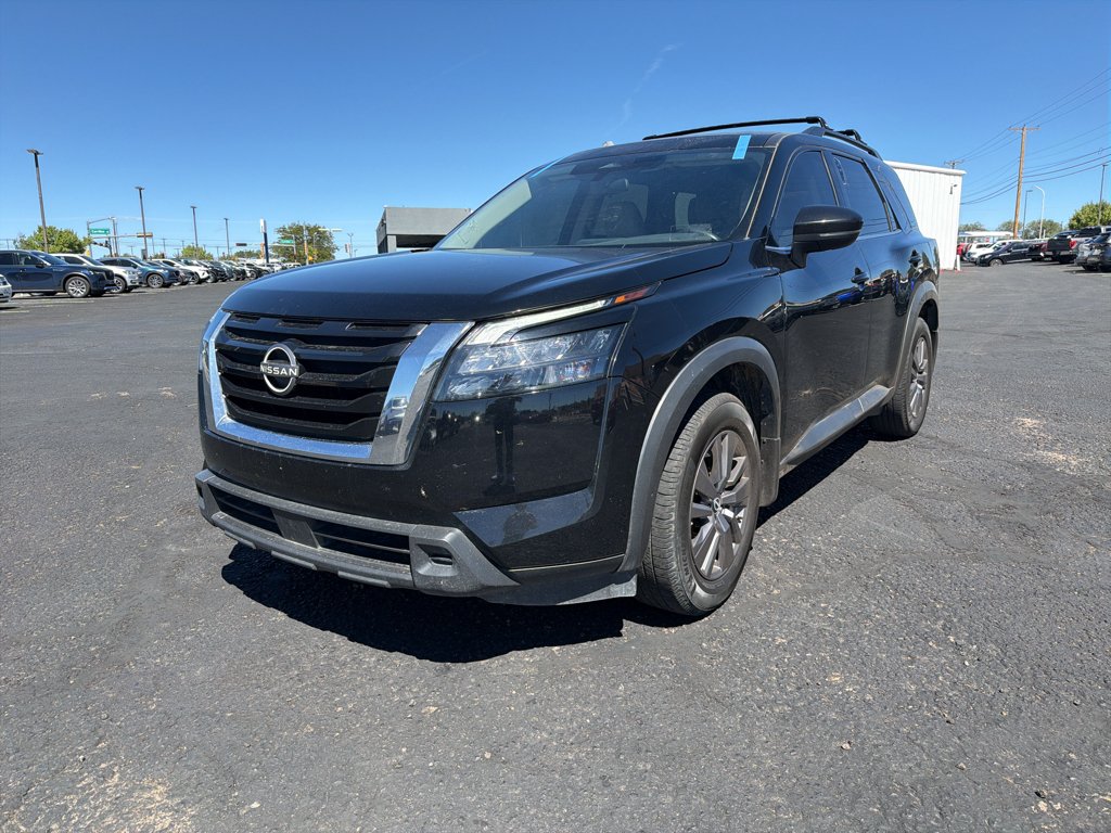 Used 2023 Super Black Nissan SV image 1