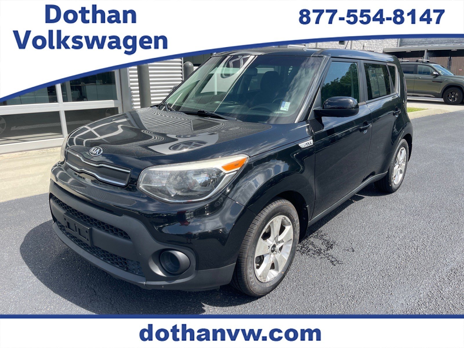 Used 2018 Black Kia Base image 1